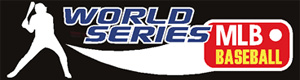 World Series Baseball Custom Logo Design.