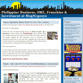 Magnegosyo - Philippine Business, SME, Franchise & Investment.